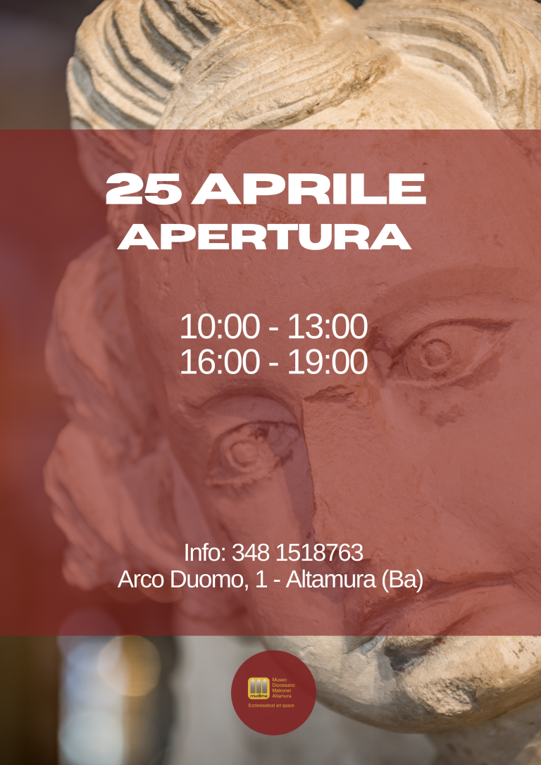 25 Aprile Apertura Straordinaria Mudima